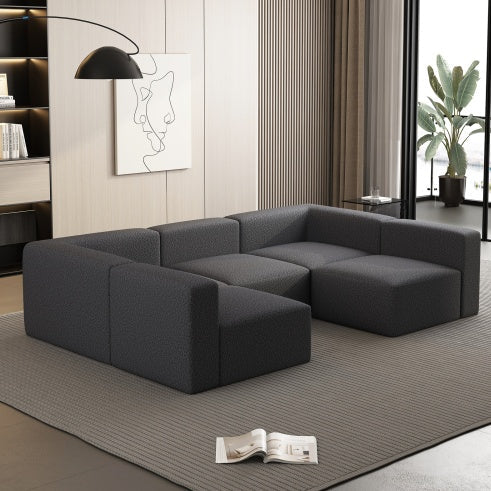 104.3270.86 Modular Sectional Sofa Sleeper Couch, Sectional Sofa With