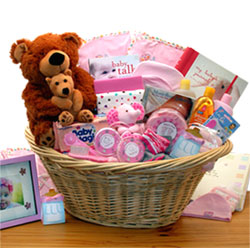 Deluxe Welcome Home Precious Baby Basket