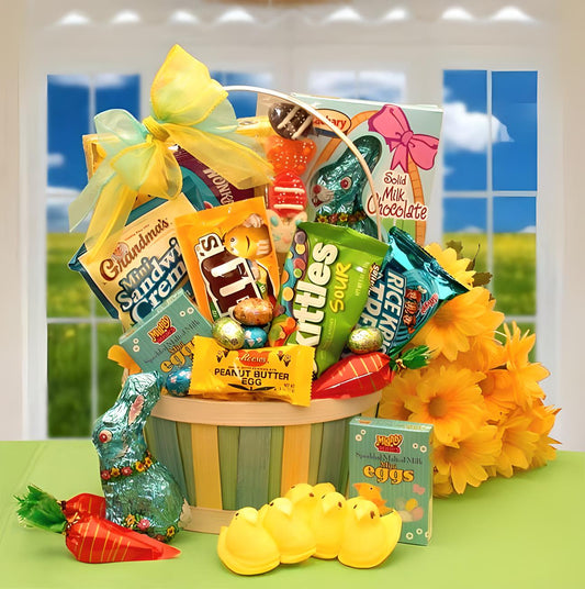 Easter Sweets N Treats Gift Basket