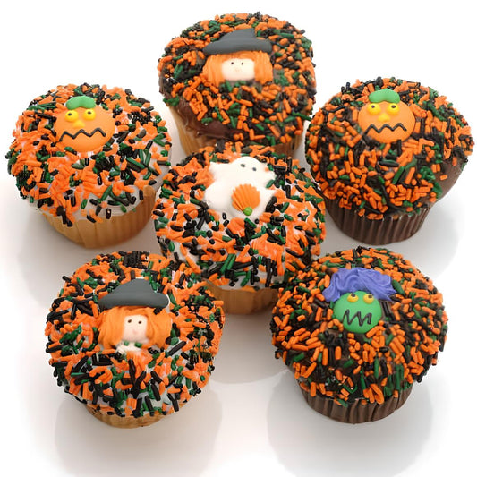Assorted Halloween Cupcakes