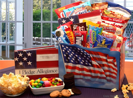 America The Beautiful Snack Gift Box