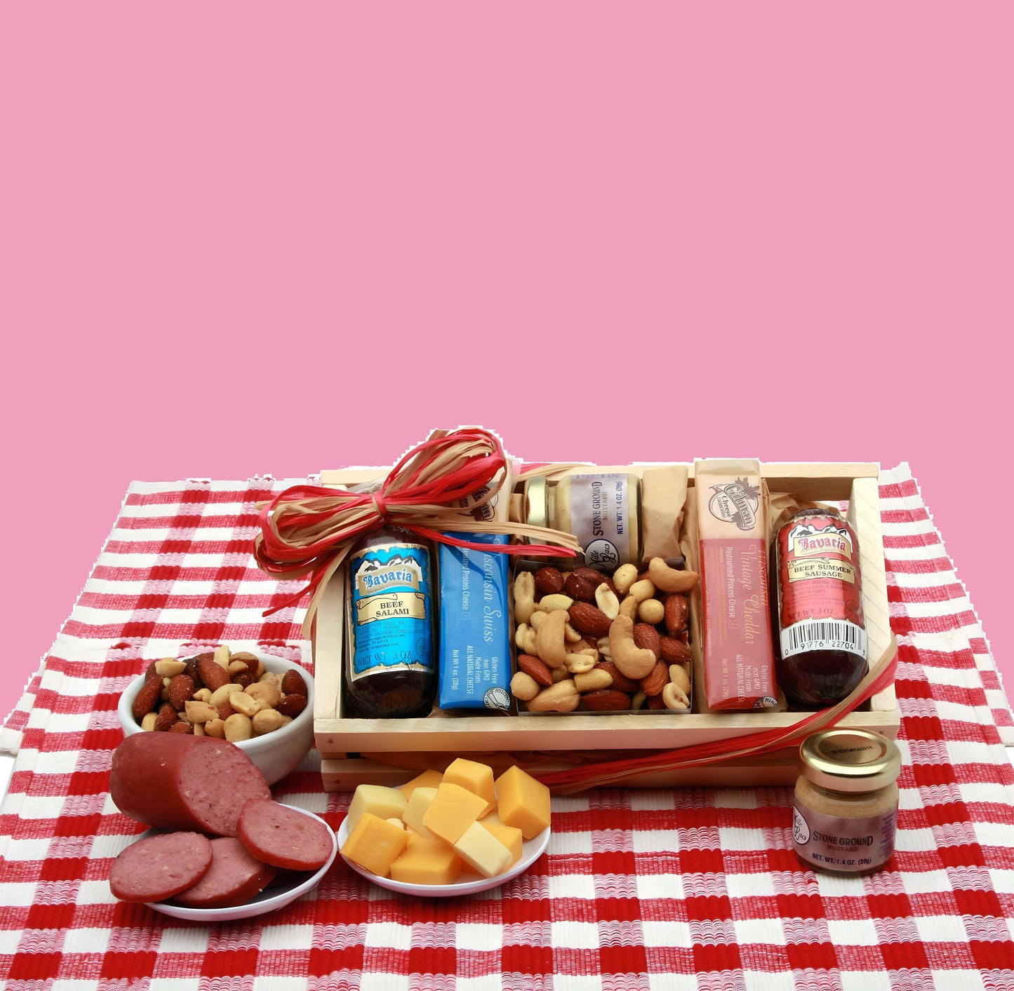 Signature Sampler Meat & Cheese Snack Set