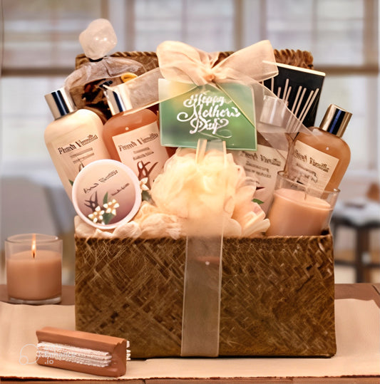 Blissful Relaxation Vanilla Mother's Day Gift Chest