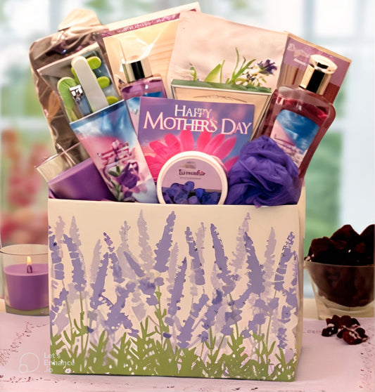 Mother's Day Moments Of Relaxation Lavender Spa Gift Box