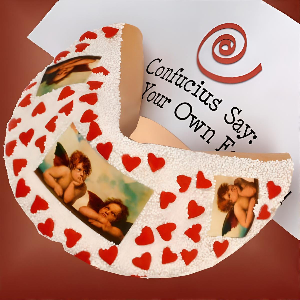 Lil' Angels Giant Valentine's Fortune Cookie