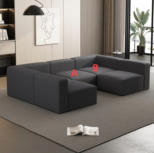 104.3270.86 Modular Sectional Sofa Sleeper Couch, Sectional Sofa With